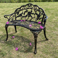 Cast Aluminum Outdoor Bench E197
