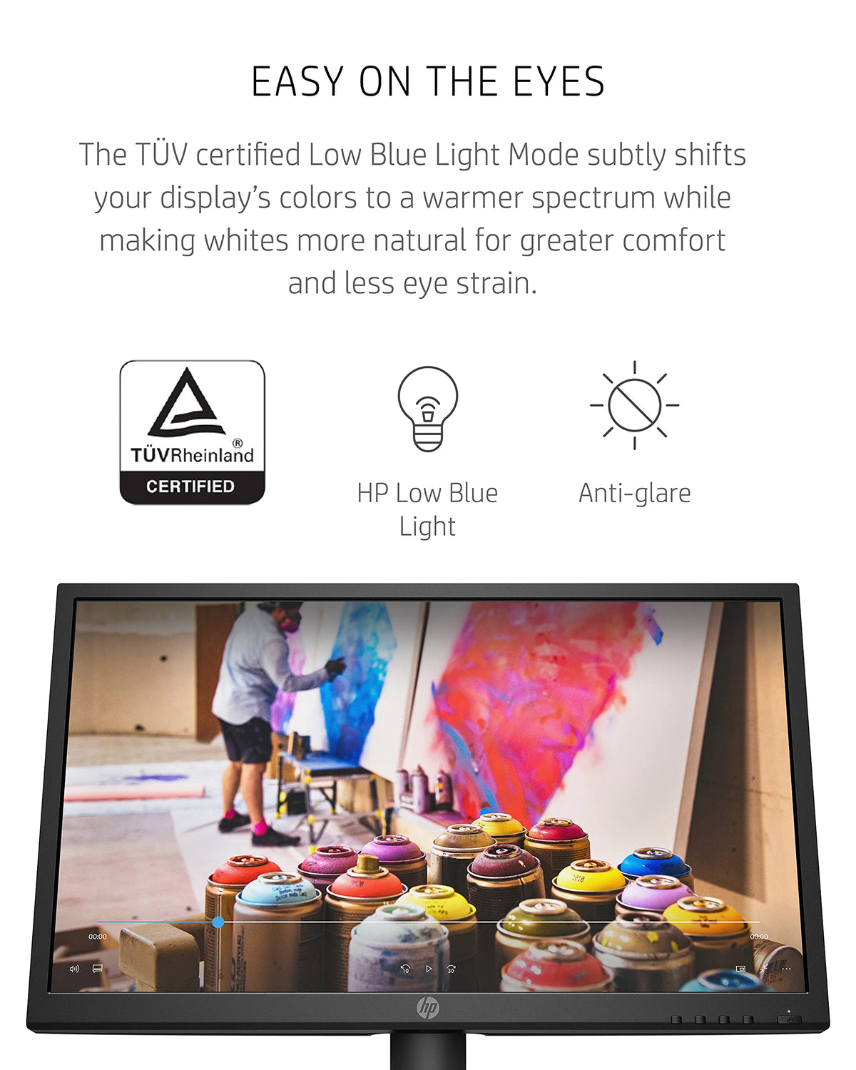 21.5-inch FHD 75Hz VA Monitor with HDMI & VGA Ports I340
