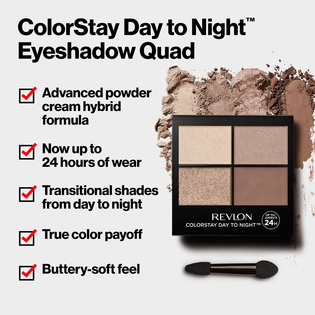ColorStay Day to Night Eyeshadow Quad 0.16 oz N402
