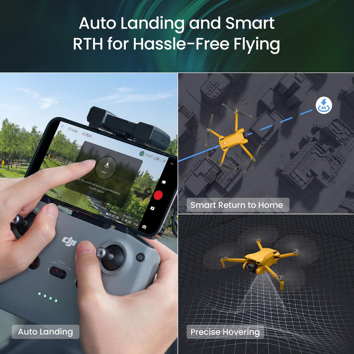 Mini Drone with 4K Video, 48MP Photo, 249 g, Obstacle Sensing E8964