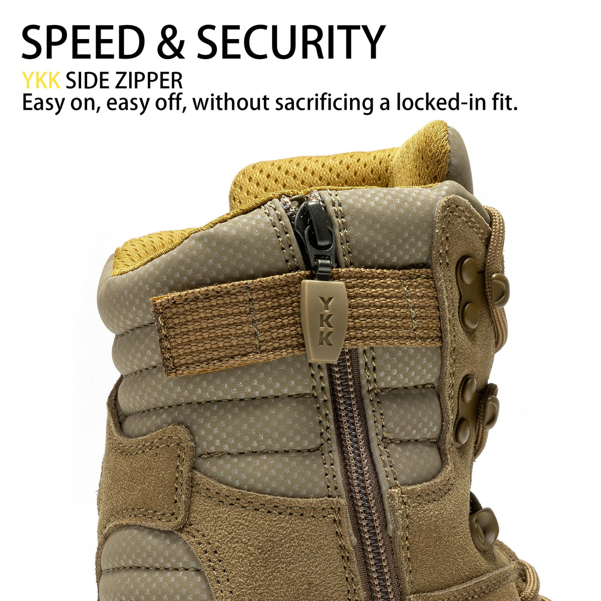 8-Inch Waterproof Military Tactical Boots C518104