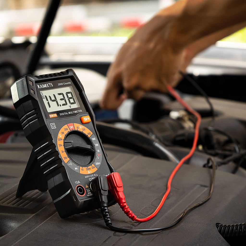 Digital Multimeter Voltmeter with Case U405469